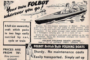 aleut folbot - in the fold